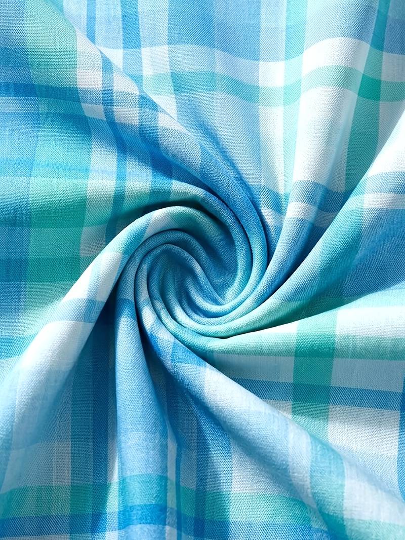 Endrita | Checked Short Sleeve Button Shirt
