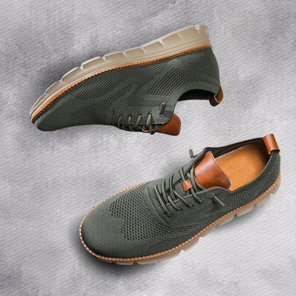 Vihanga | Mesh Knit Lace Up Trainers