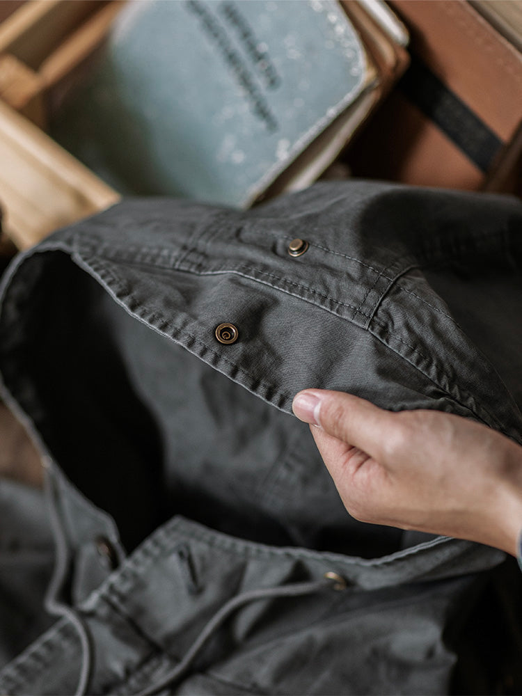 Engelbert | Hooded Longline Fishtail Parka Jacket