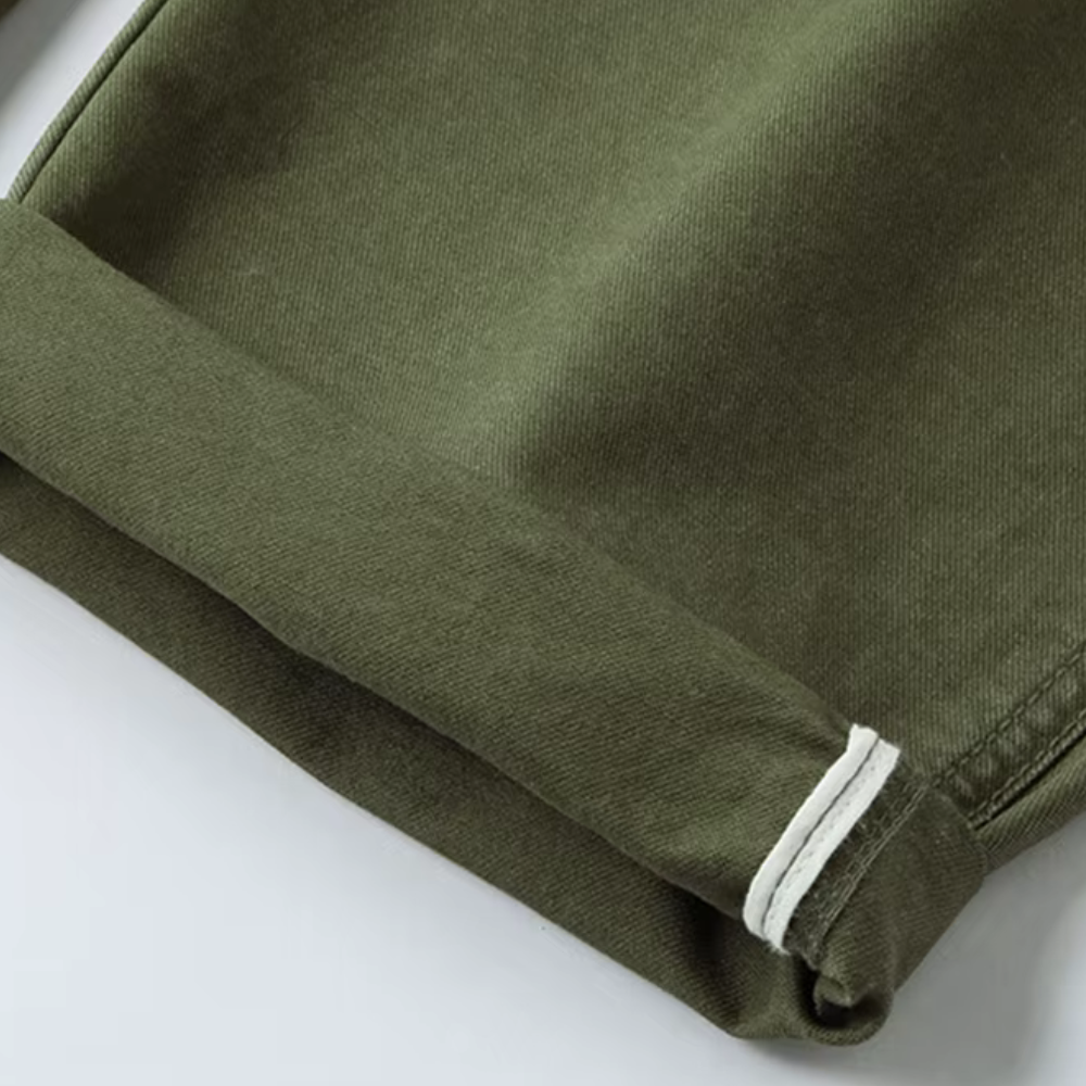 Lgnacio | Cargo Trousers with Pockets and Tapered Legs