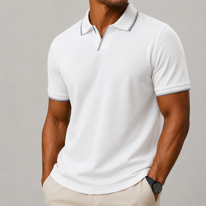 Ruan | Polo Shirt Short Sleeve Tipped Collar