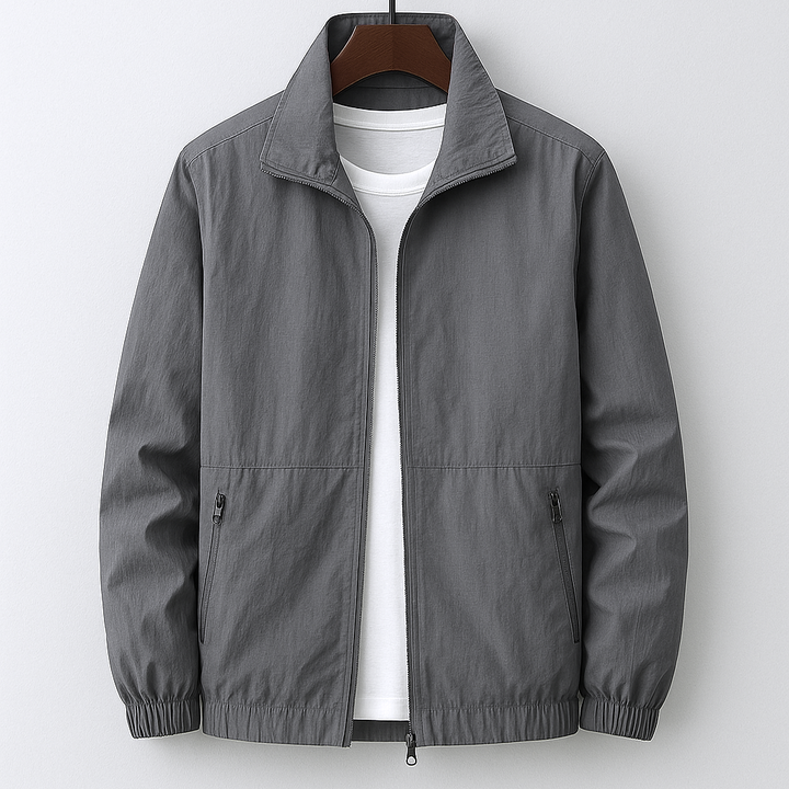 Jeffar | Lightweight Zip Front Jacket