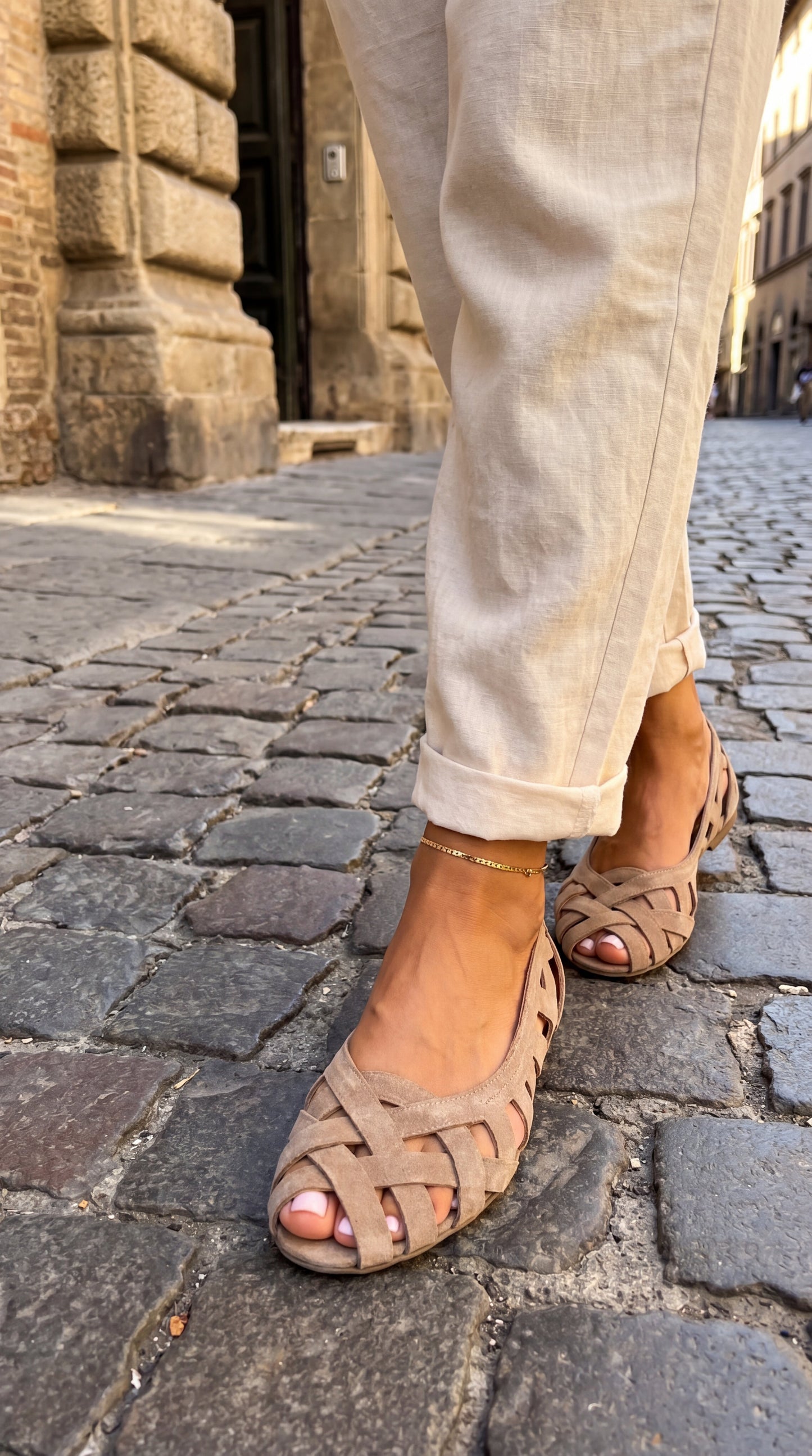 Darsy | Sandals With Cross Straps Open Toe