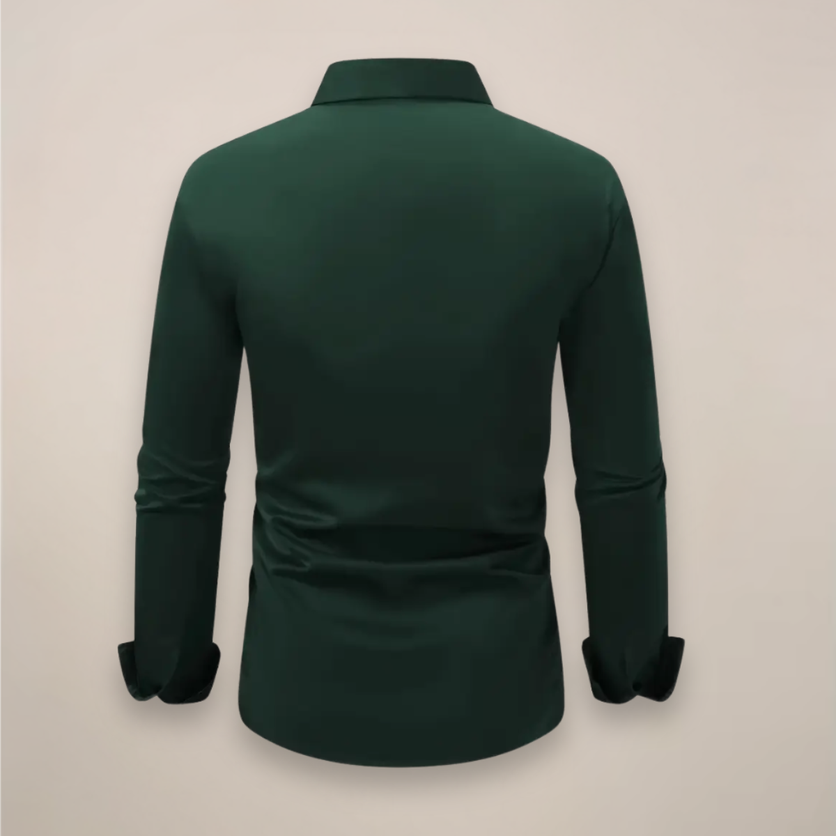 Alejandro | Fitted Long Sleeve Shirt with Point Collar