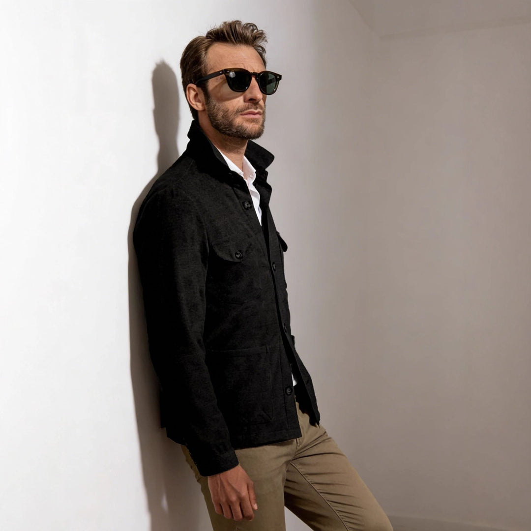 Jenkins | Jacket with Button Front and Chest Pockets