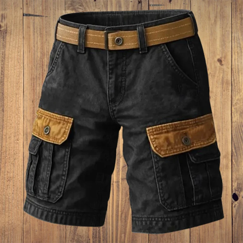 Rocha | Vintage Wash Mens Cargo Shorts