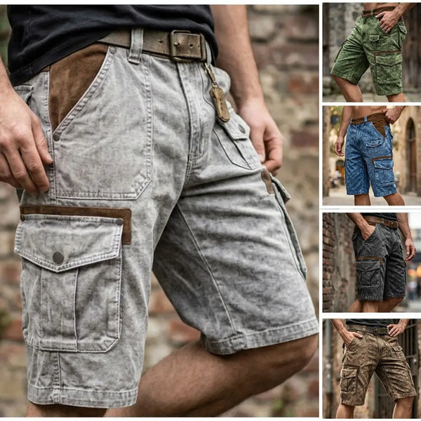 Luka | Cargo Shorts Denim Style Multi Pocket