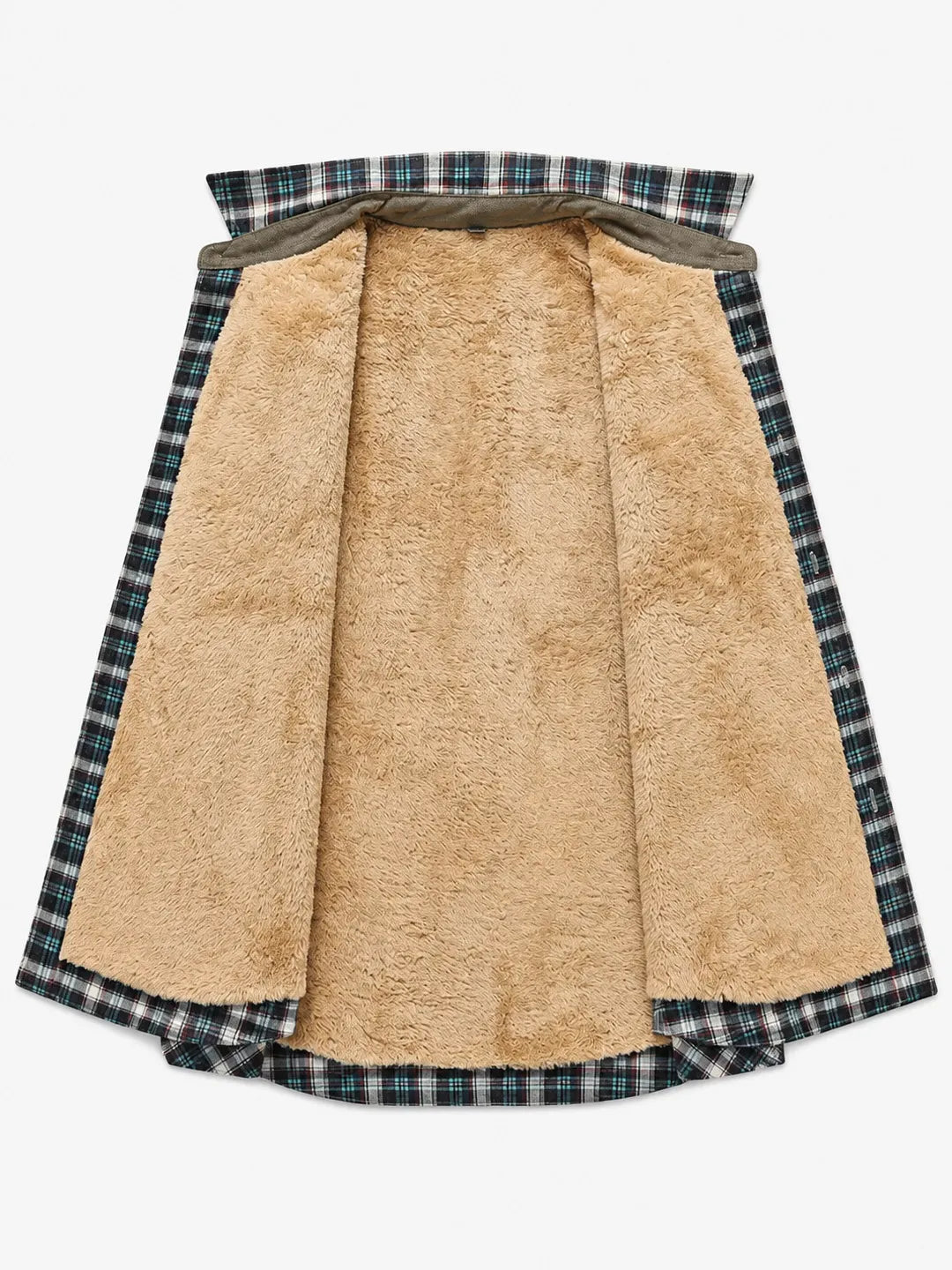 Joel | Plaid Overshirt with Contrast Yoke