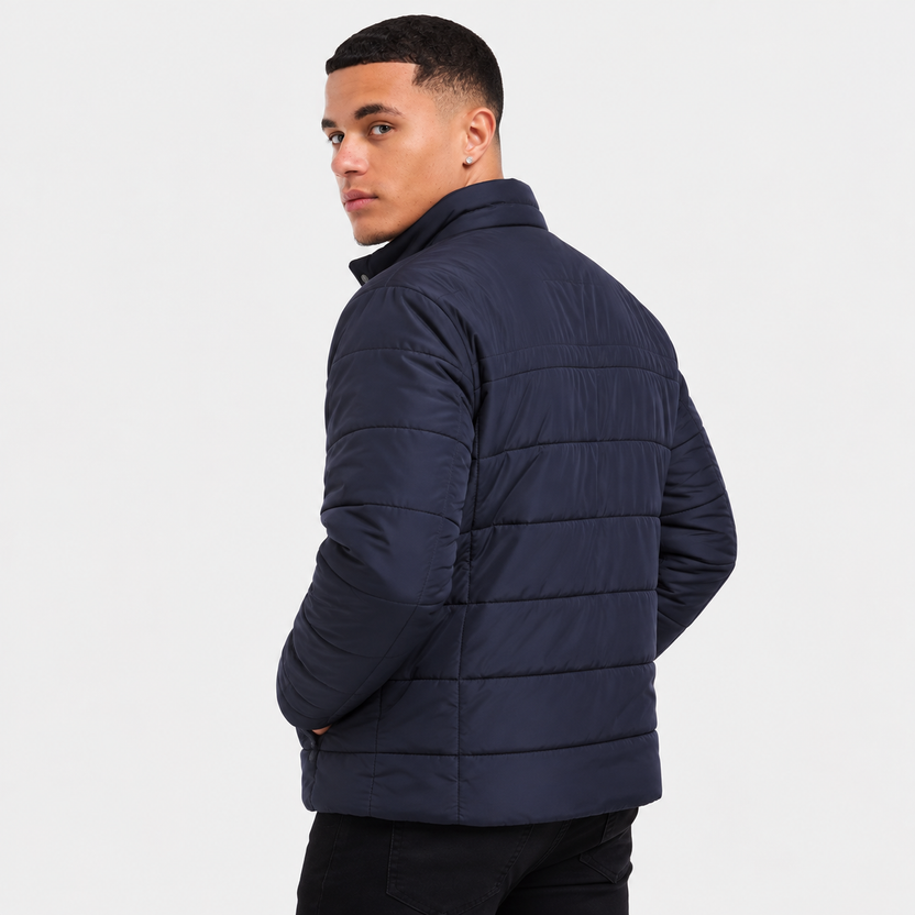 Duncan | Quilted Jacket with Stand Collar