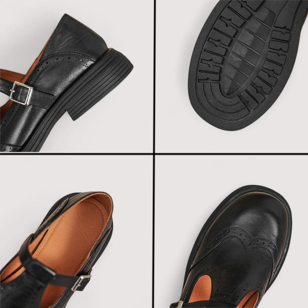 Melysa | Mary Jane Shoes with Buckle Strap