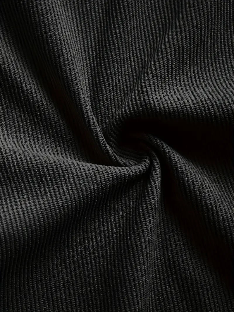 Rickey | Corduroy Button-Up Shirt with Chest Pockets