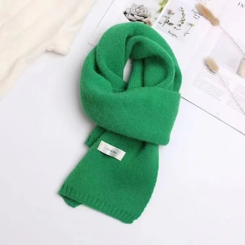 Eloisa | Knitted Scarf with Ribbed Ends