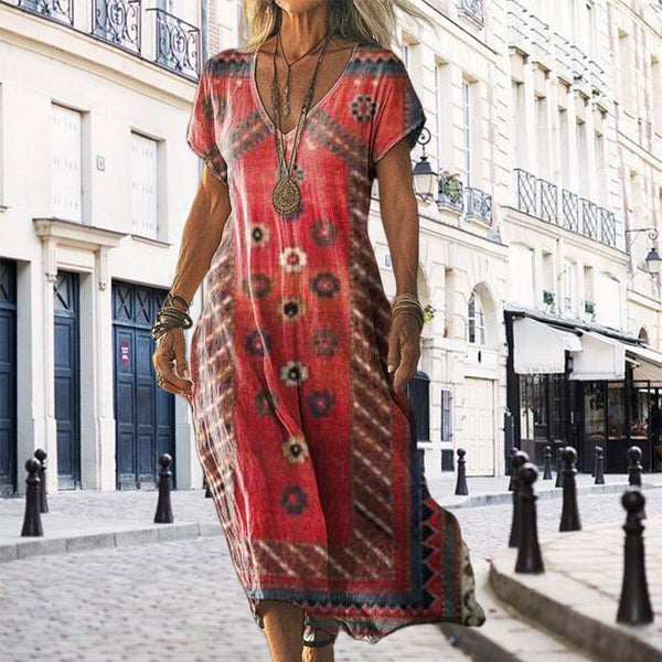 Lovisa | Boho Aztec Print Maxi Dress