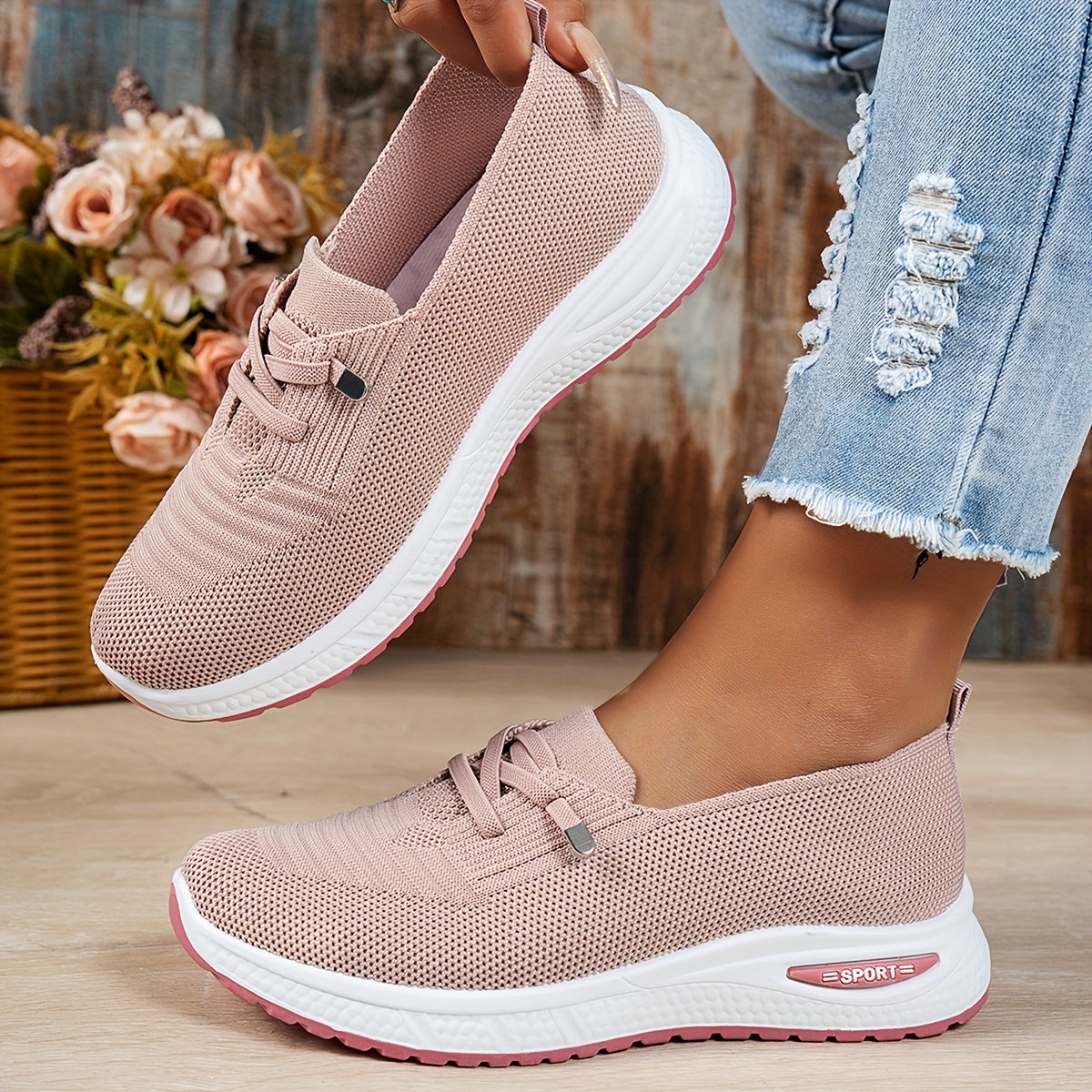 Olympe | Lightweight Cushioned Walking Trainers