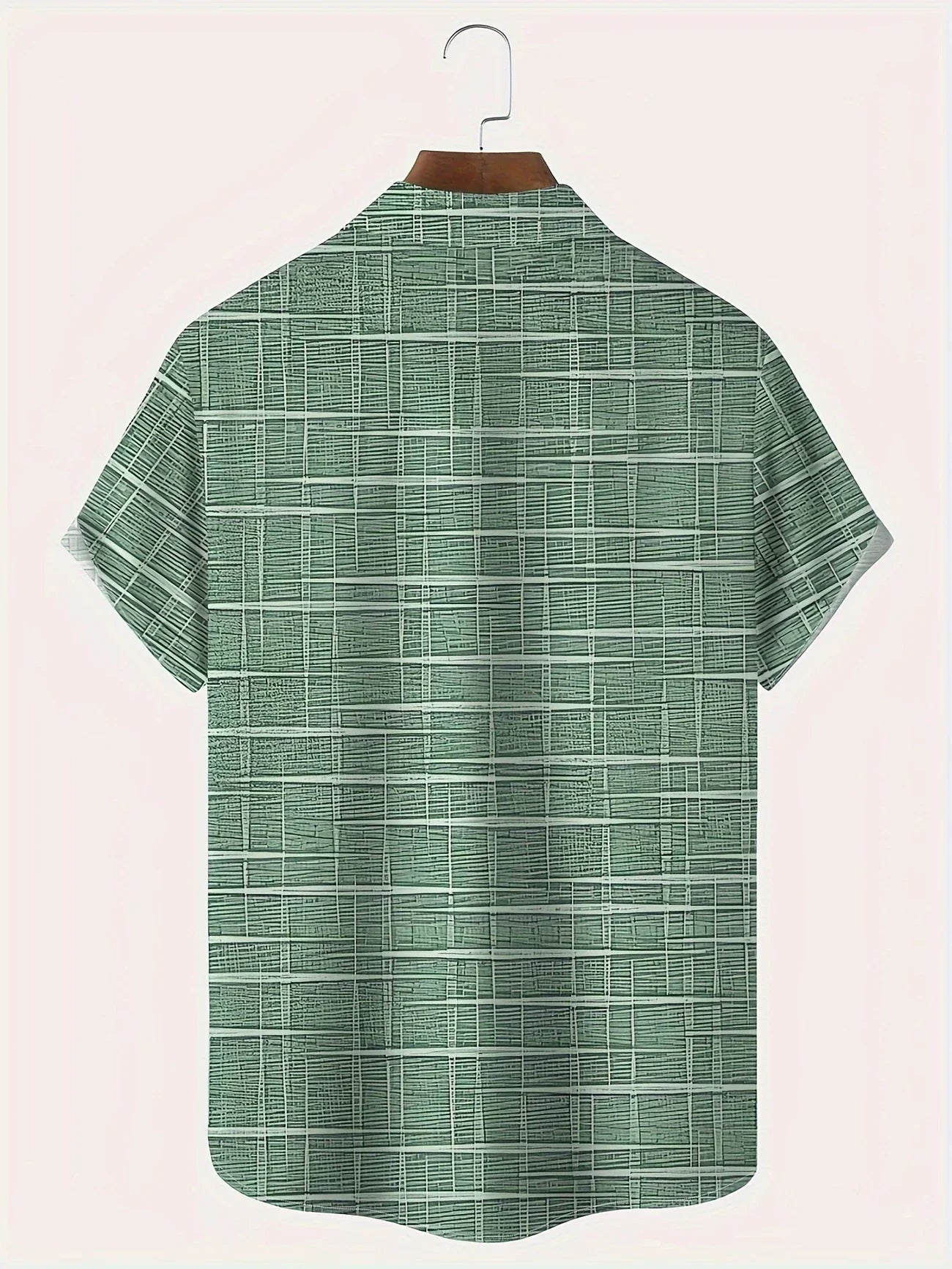 Haroyan | Short Sleeve Plaid Pattern Shirt