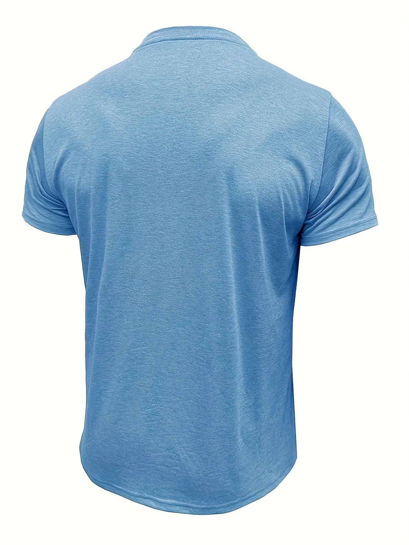 Saxon | Short Sleeve Henley Pocket T Shirt