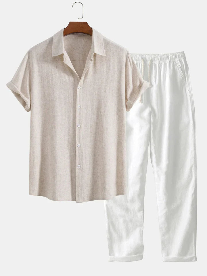 Booker | Short Sleeve Shirt And Trouser Set