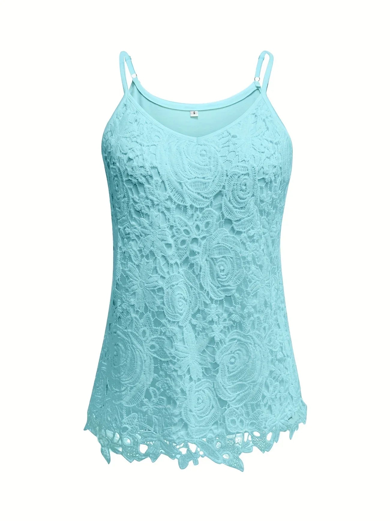 Juna | Lace Cami Top with Spaghetti Straps