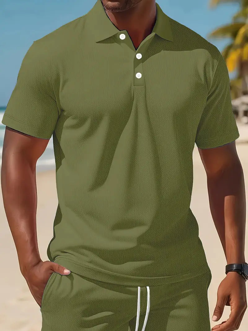 Kelvin | Polo Shirt and Shorts Set