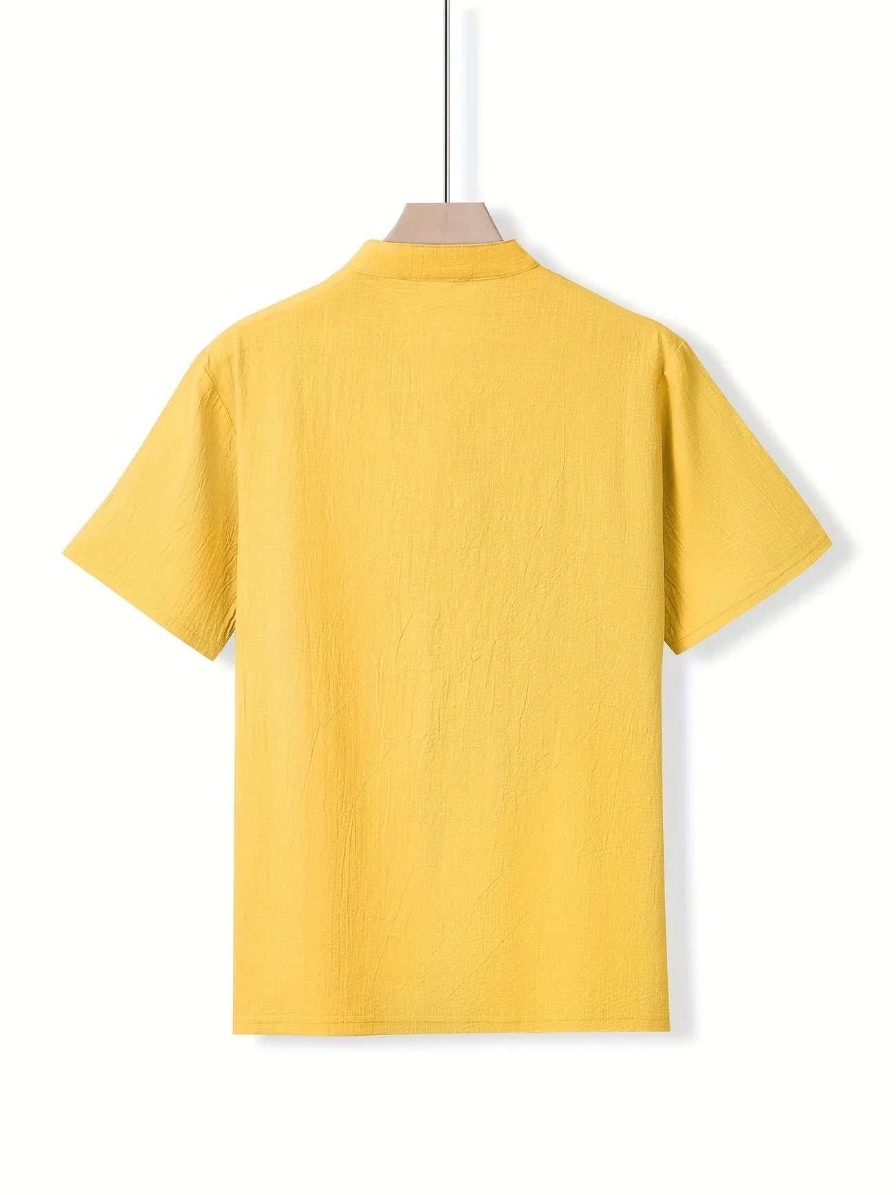Markos | Short Sleeve Henley Shirt