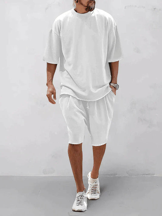 Dumitru | Two Piece T Shirt Shorts Set