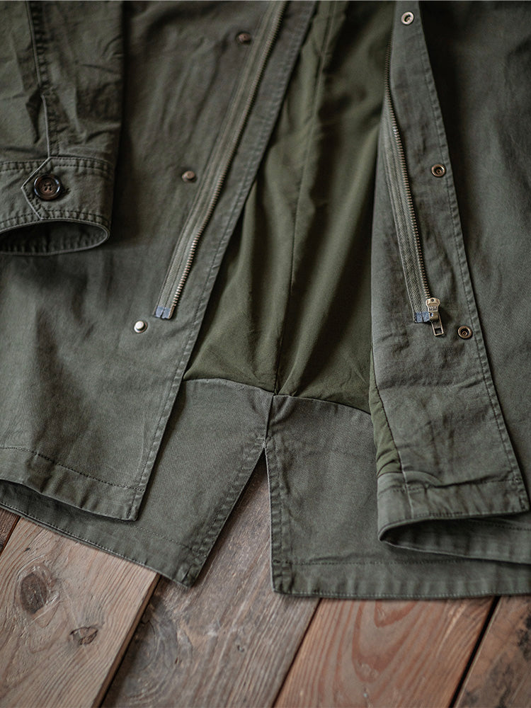 Engelbert | Hooded Longline Fishtail Parka Jacket