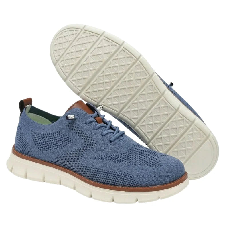 Laurie | Casual Knit Lace-Up Trainers