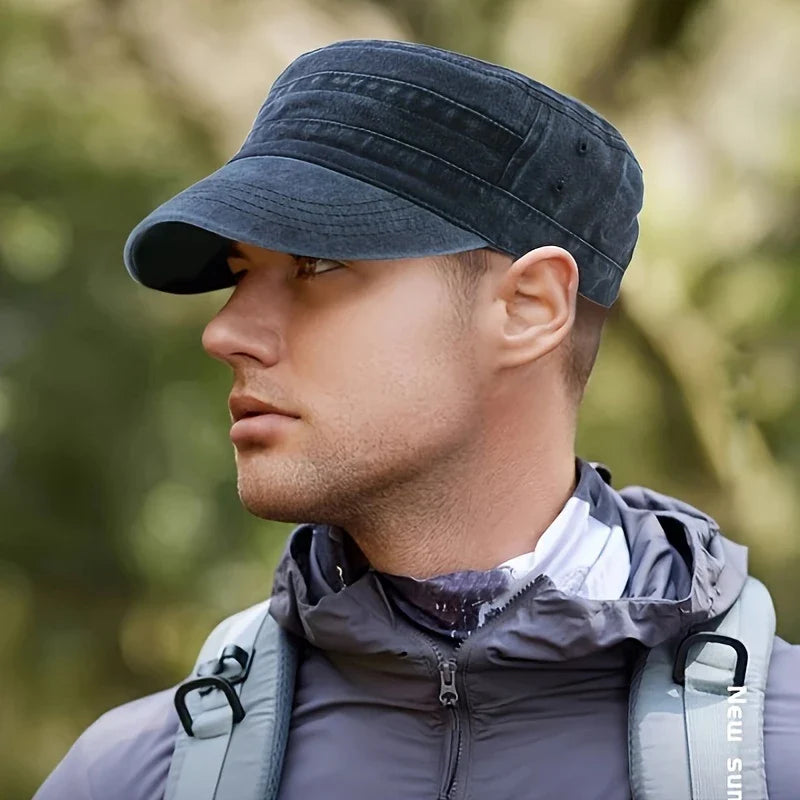 Eugen | Washed Cotton Cadet Cap Hat