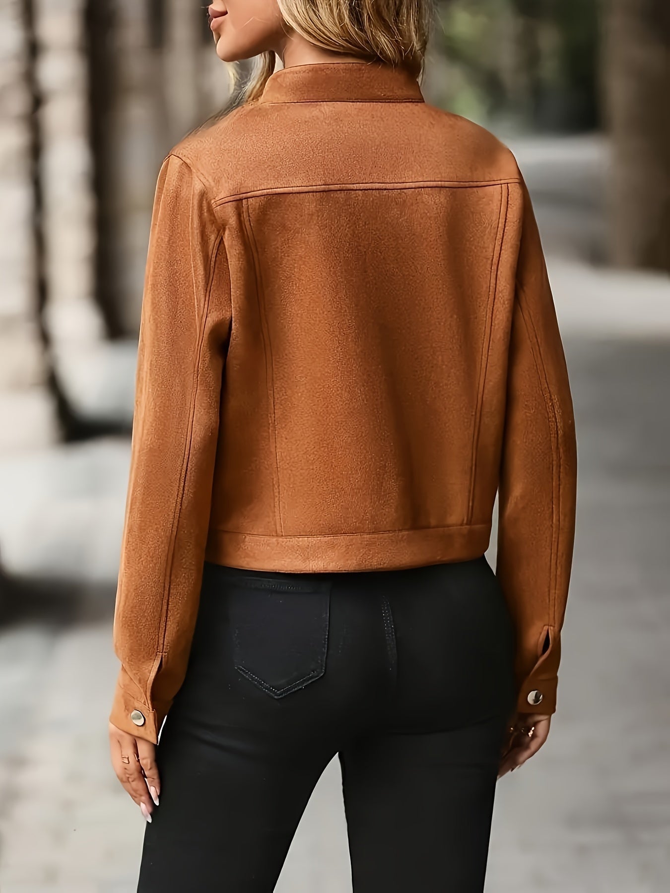 Slavica | Long Sleeve Button Front Vintage Jacket