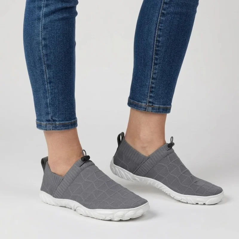 Jessie | Knit Slip-On Trainers with Drawstring Closure