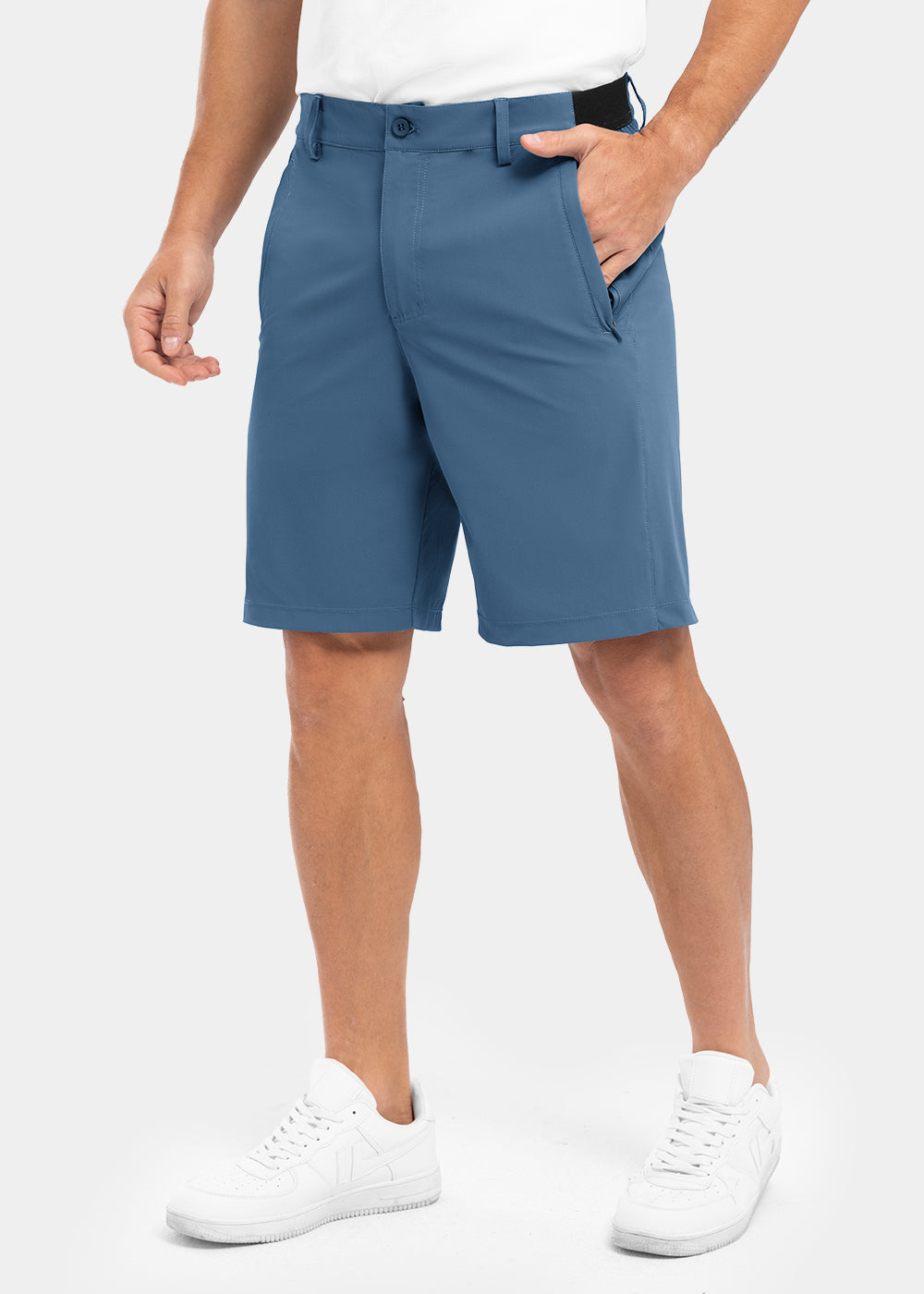 Khaled | Elastic Waist Chino Shorts