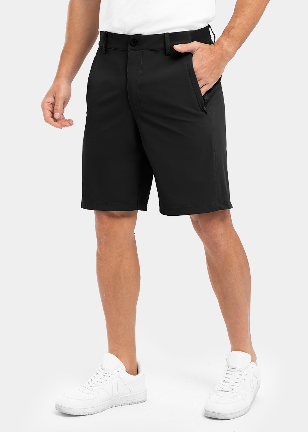 Khaled | Elastic Waist Chino Shorts