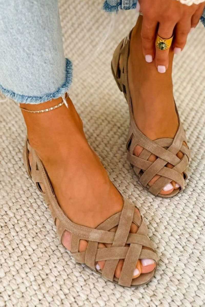 Darsy | Sandals With Cross Straps Open Toe