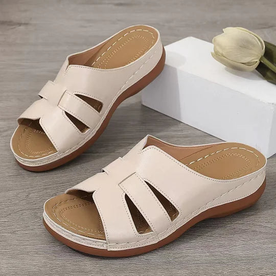 Ismera | Open Toe Slip-On Comfort Sandals