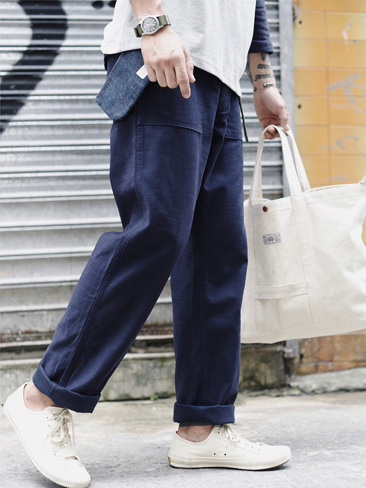Matheos | Cargo Trousers Straight Leg Utility Fit