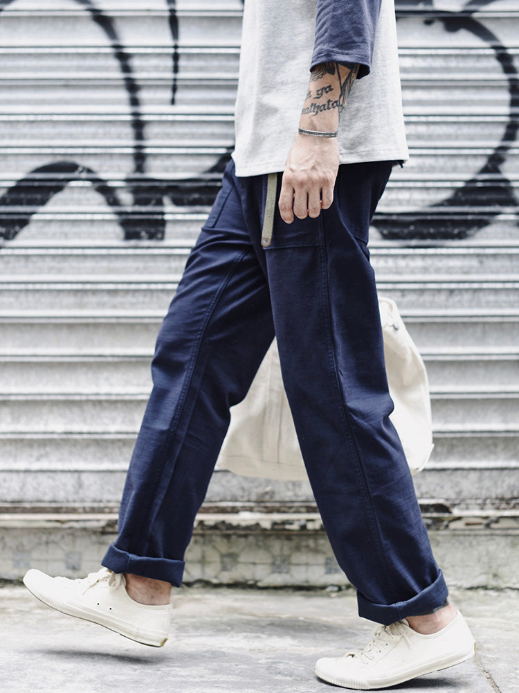 Matheos | Cargo Trousers Straight Leg Utility Fit