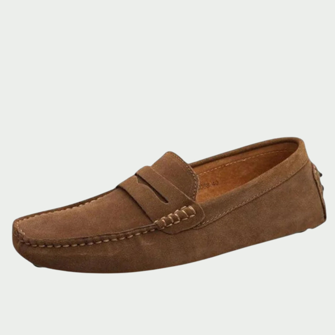 Enrique | Mens Suede Driving Loafers