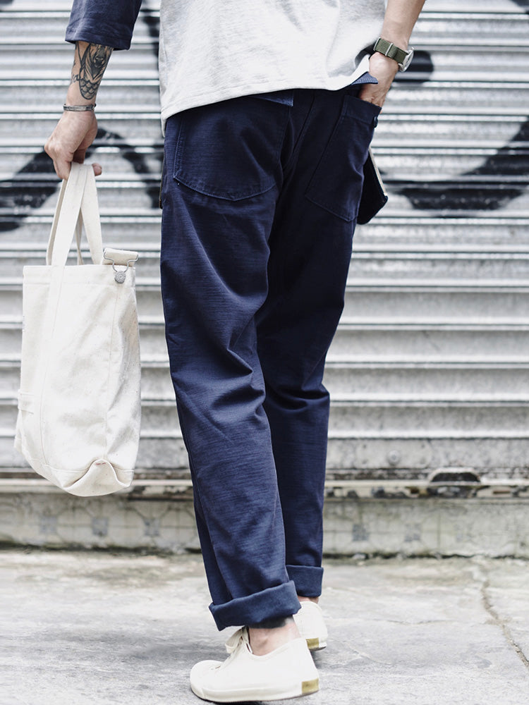 Matheos | Cargo Trousers Straight Leg Utility Fit
