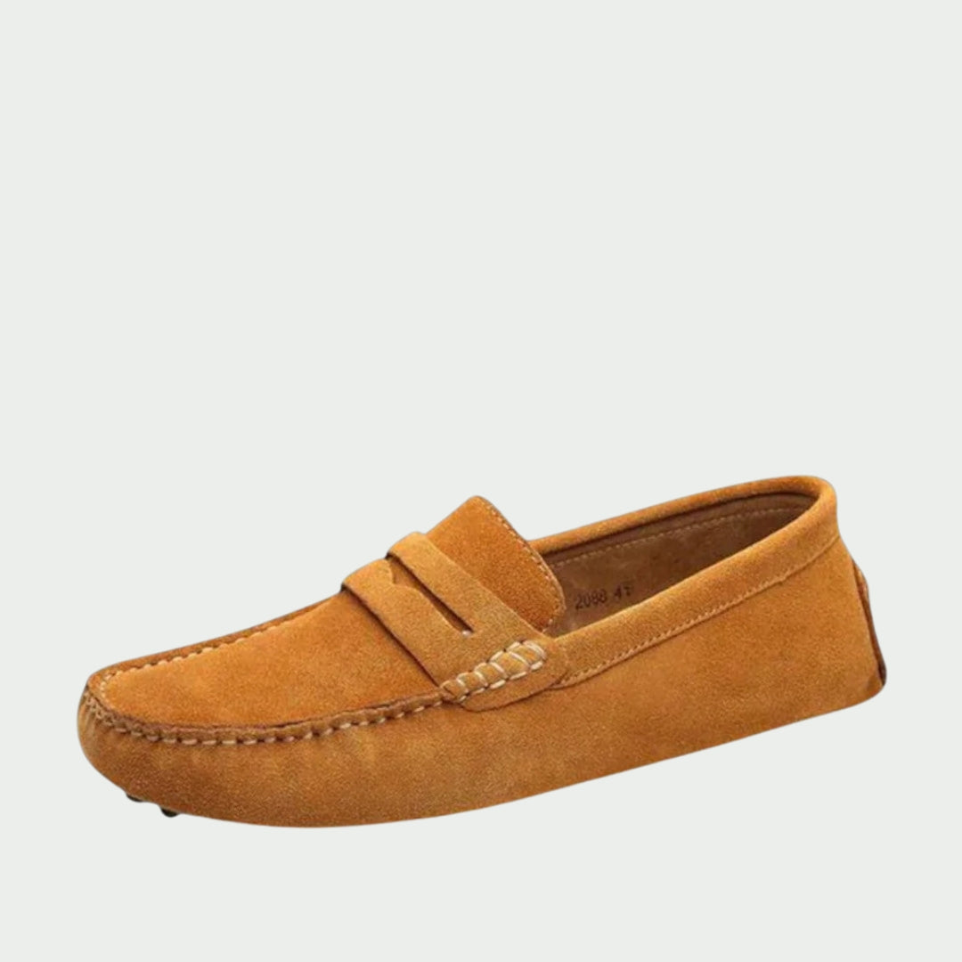 Enrique | Mens Suede Driving Loafers