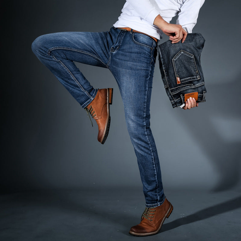 Albrecht | Slim Fit Jeans with Faded Wash