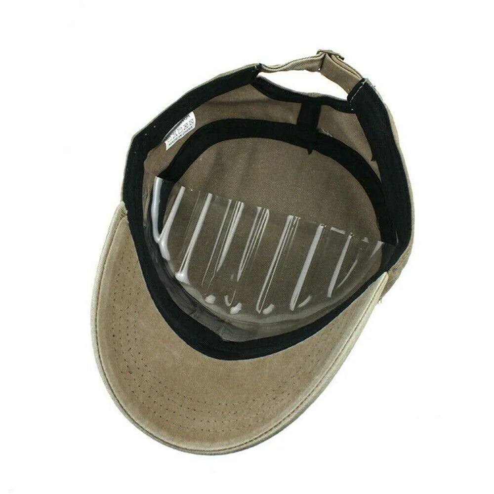 Eugen | Washed Cotton Cadet Cap Hat