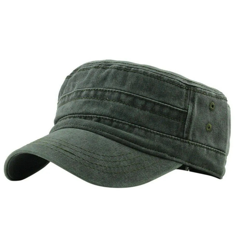 Eugen | Washed Cotton Cadet Cap Hat
