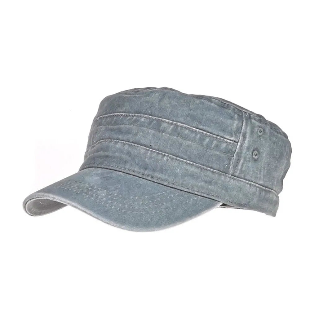 Eugen | Washed Cotton Cadet Cap Hat