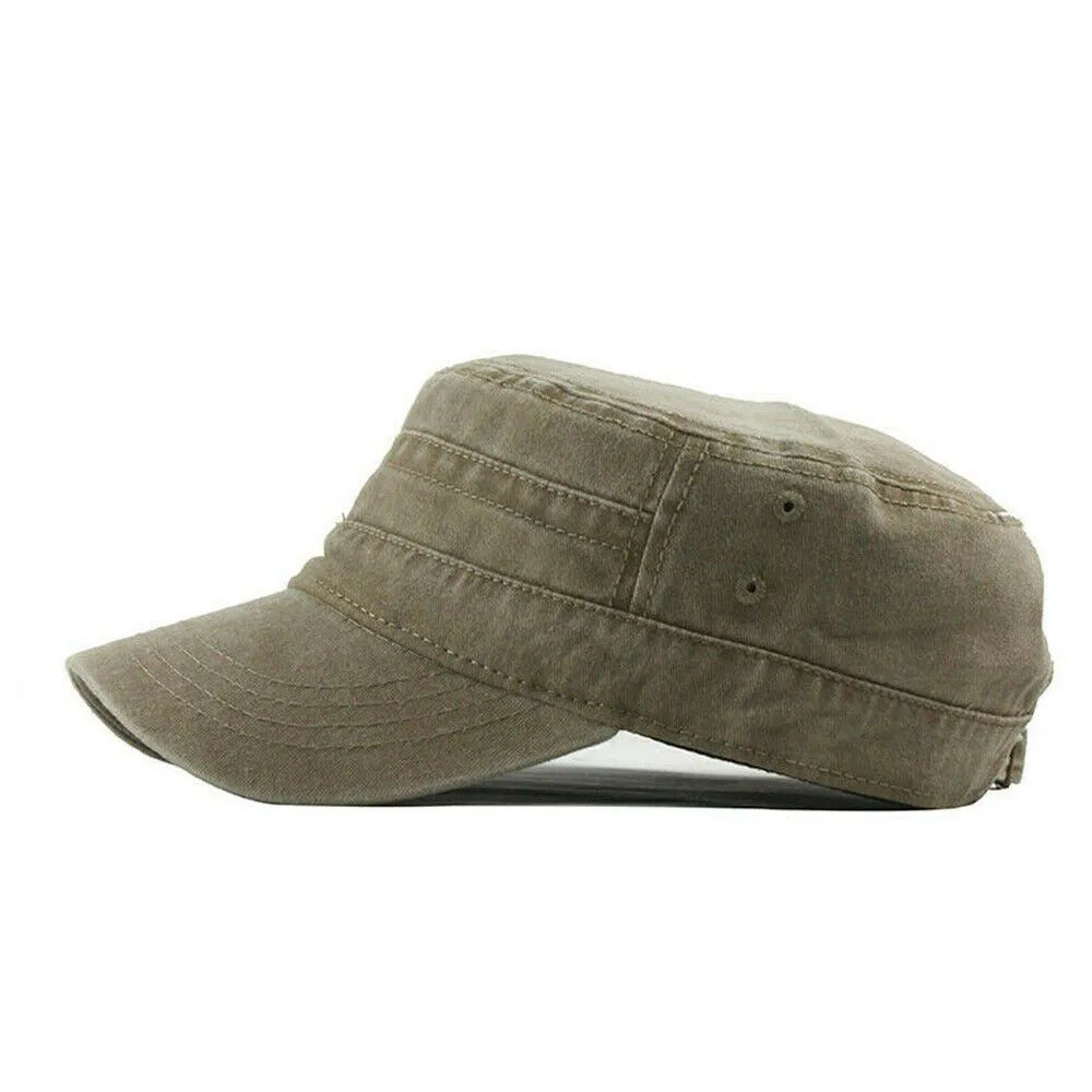 Eugen | Washed Cotton Cadet Cap Hat