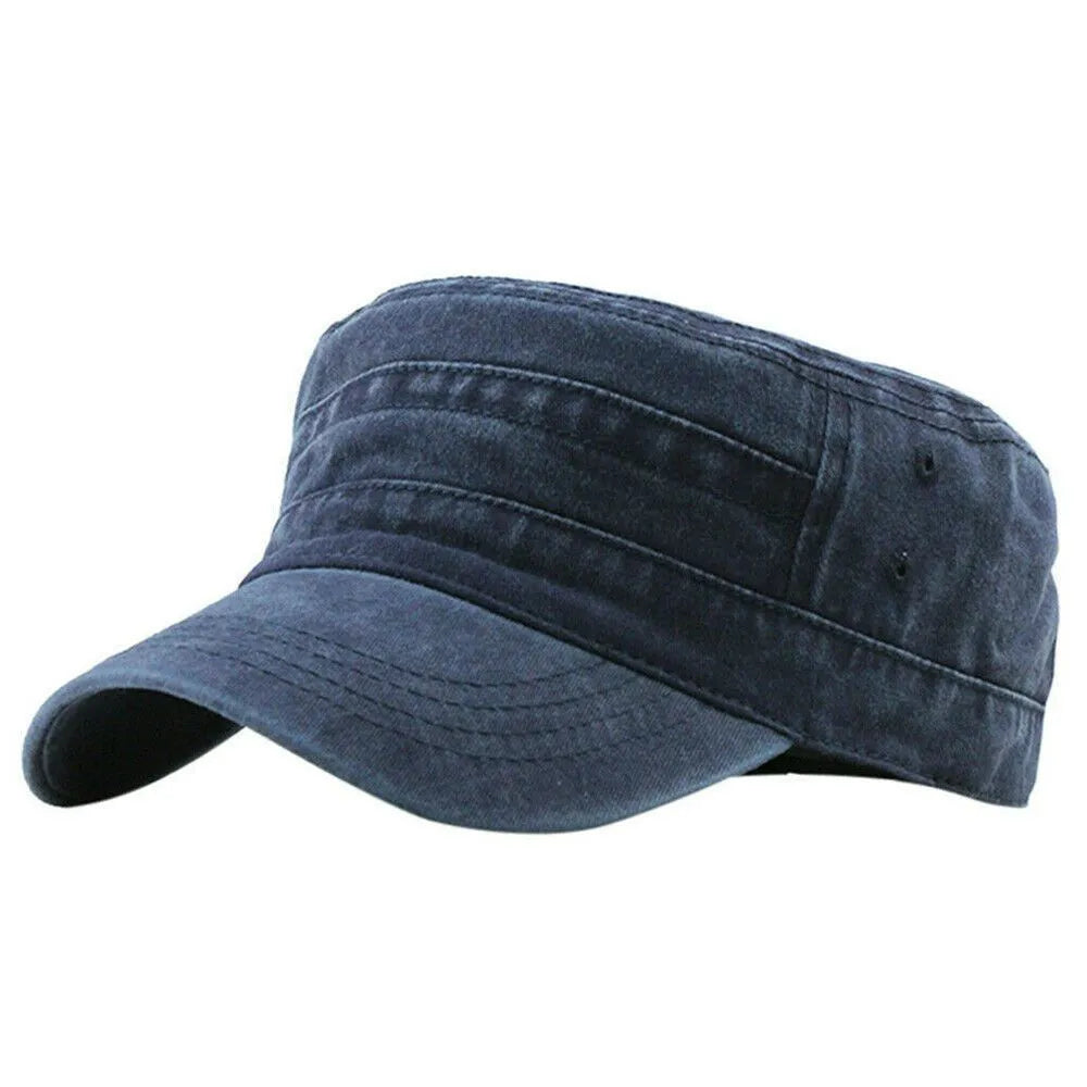 Eugen | Washed Cotton Cadet Cap Hat