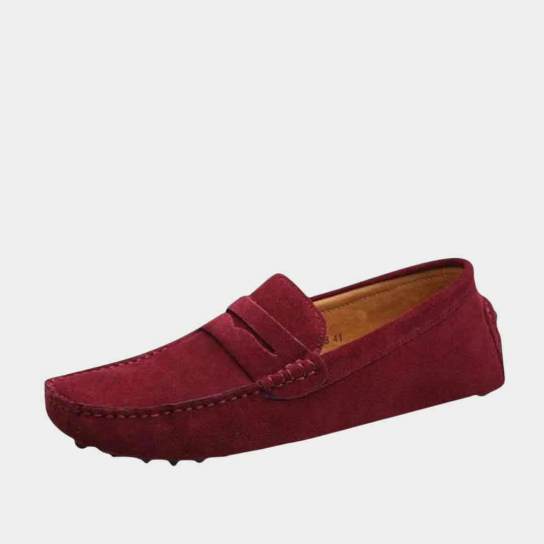 Enrique | Mens Suede Driving Loafers