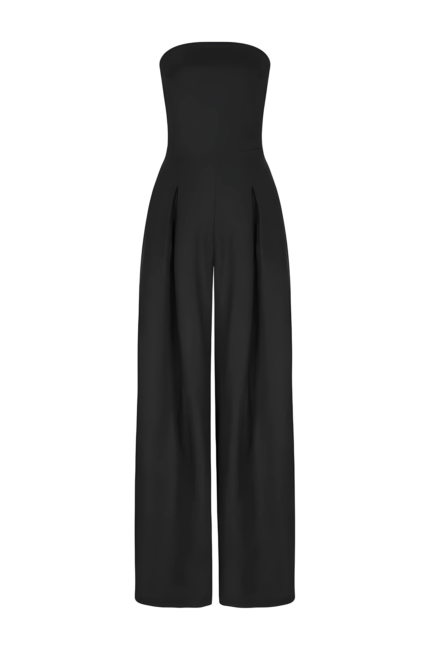 Meredith – Strapless Wide Leg Jumpsuit