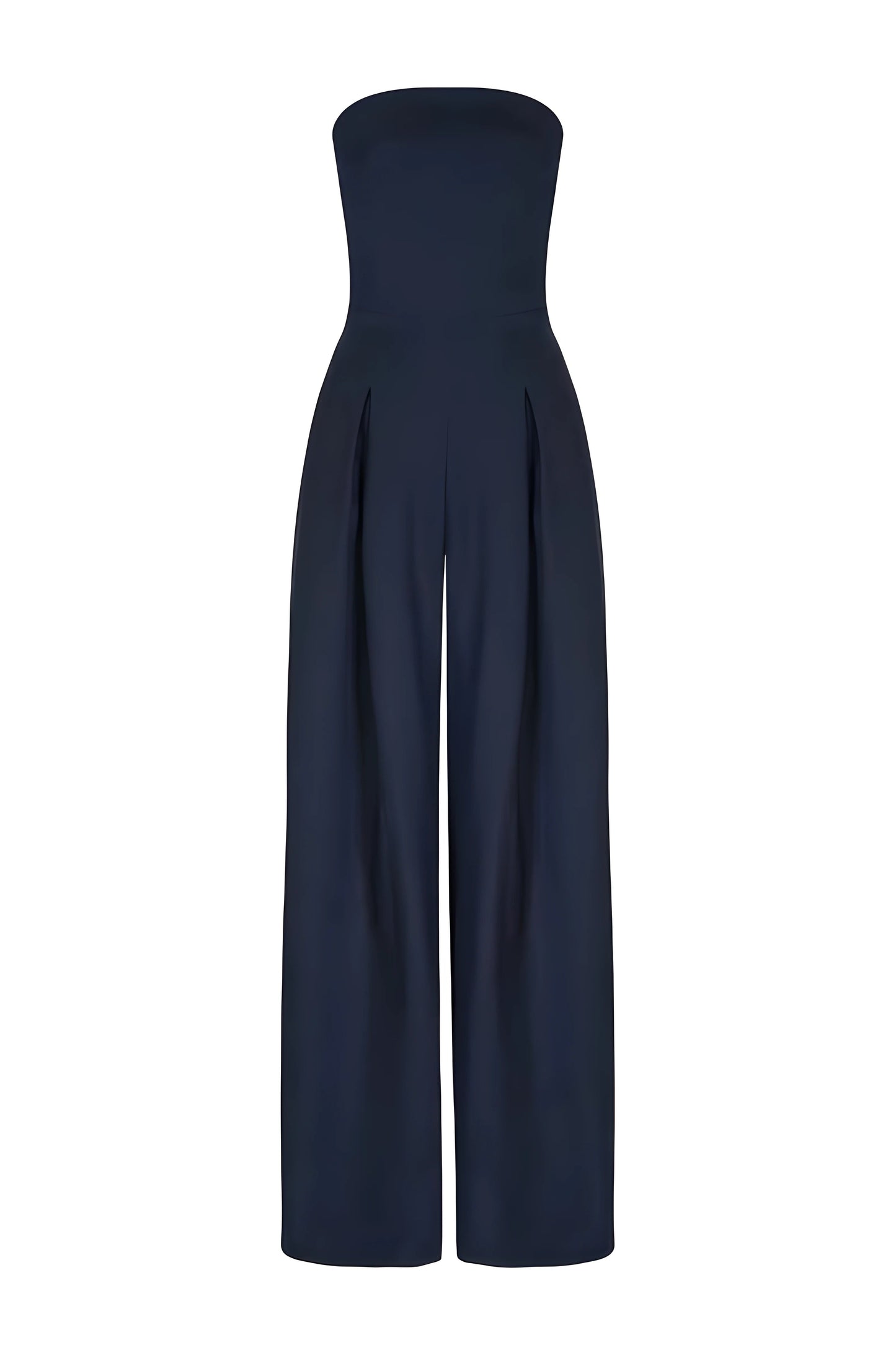 Meredith – Strapless Wide Leg Jumpsuit