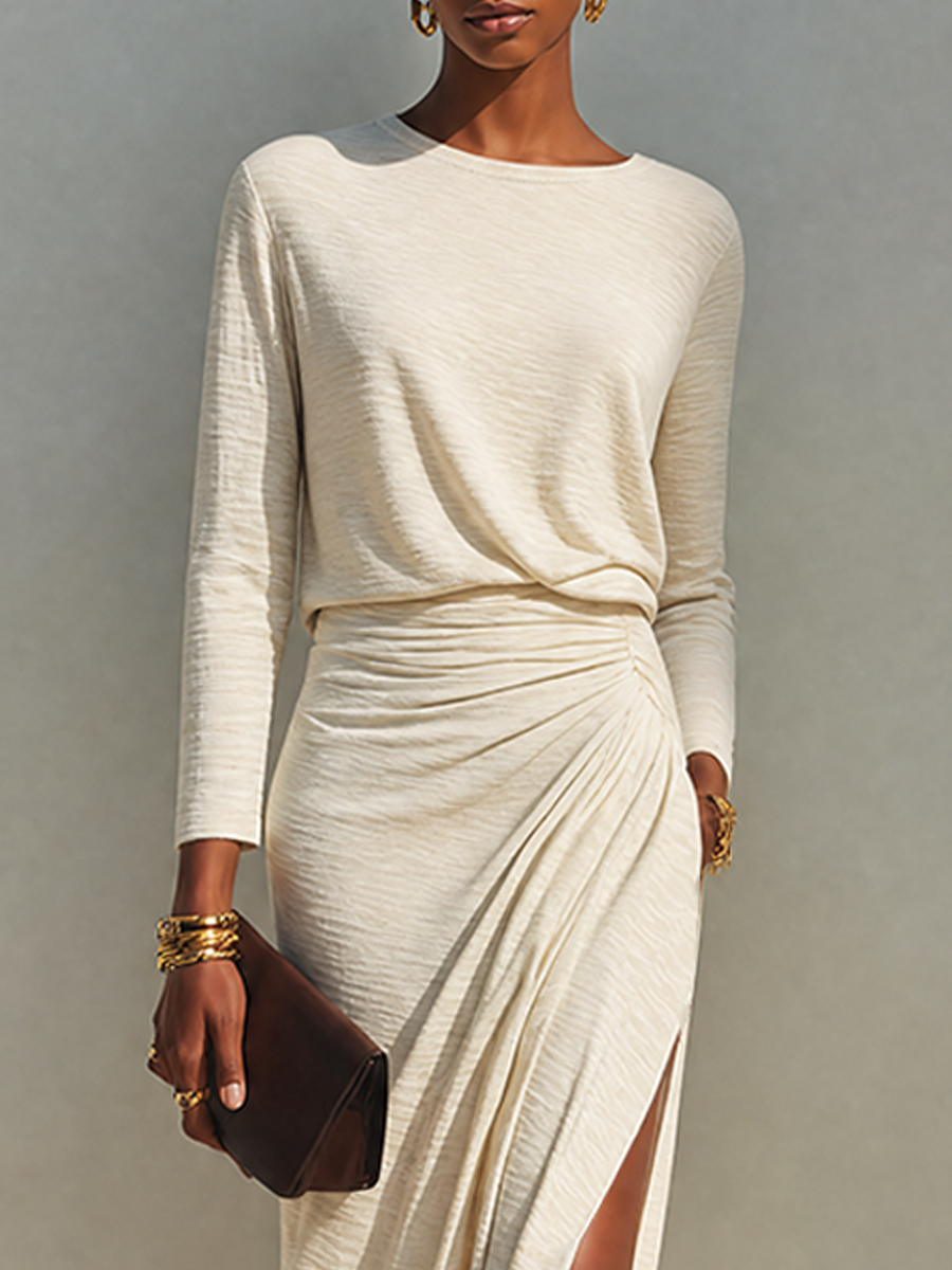 Noeza | Long Sleeve Maxi Dress