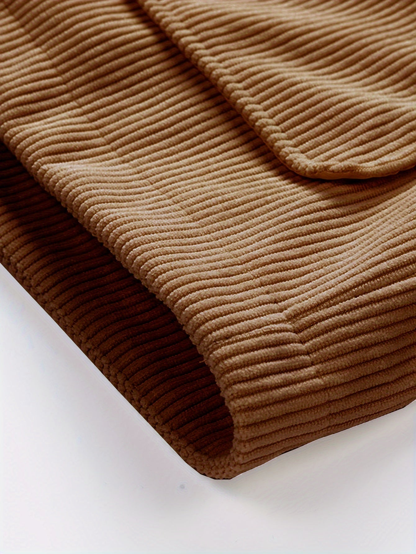 Jacques | Long Sleeve Hooded Corduroy Jacket